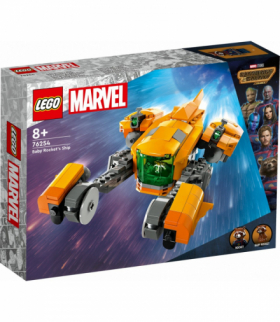 Klocki Marvel Super Heroes Statek kosmiczny małego rocketa LEGO 76254