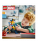 Klocki Marvel Super Heroes Figurka Wolverinea do zbudowania LEGO 76257