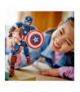 Klocki Marvel Super Heroes Figurka kapitana ameryki do zbudowania LEGO 76258
