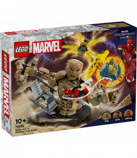 Klocki Marvel Super Heroes Spider-Man vs. Sandman: Ostateczna bitwa LEGO 76280