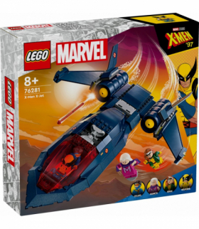 Klocki Marvel Super Heroes Odrzutowiec X-menów LEGO 76281