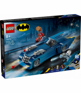 Klocki Super Heroes Batman z batmobilem kontra Harley Quinn i Mr. Freeze LEGO 76274