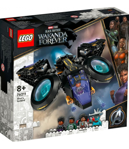 Klocki Super Heroes Statek Shuri LEGO 76211