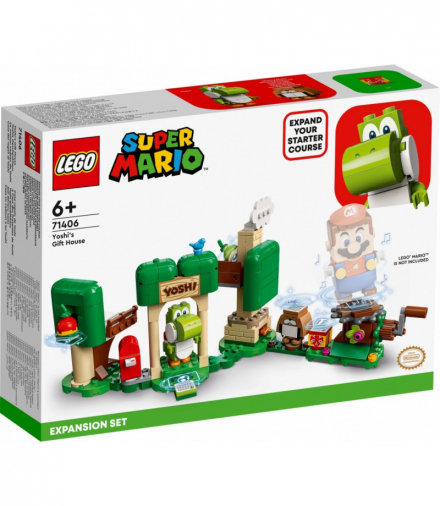 Zestaw rozszerzający sSuper Mario Dom prezentów Yoshiego LEGO 71406