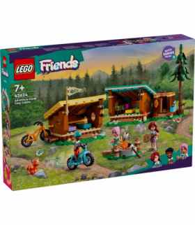 Klocki Friends Przytulne domki na letnim obozie LEGO 42624