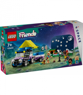 Klocki Friends Kamper z mobilnym obserwatorium gwiazd LEGO 42603