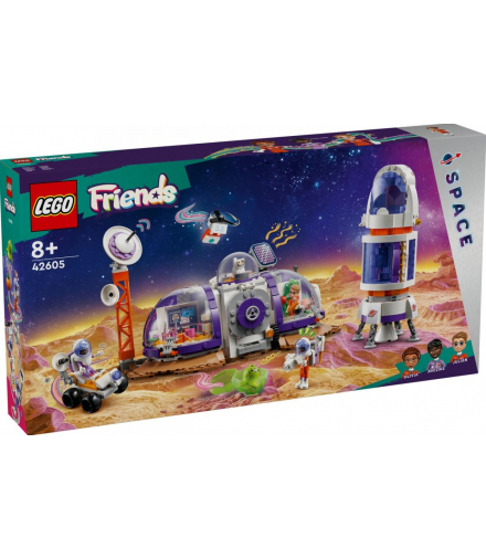 Klocki Friends Stacja kosmiczna i rakieta LEGO 42605