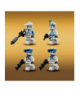 Klocki Star Wars Zestaw bitewny - żołnierze-klony z 501 legionu LEGO 75345