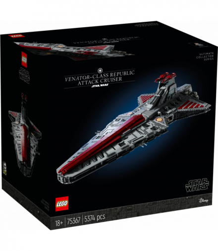 Klocki Star Wars Gwiezdny niszczyciel typu venator LEGO 75367