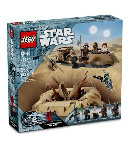 Klocki Star Wars Pustynna barka i jama Sarlacca LEGO 75396