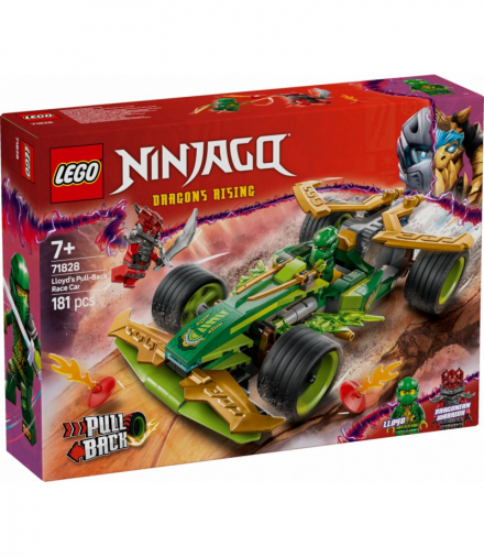 Klocki Ninjago Samochód wyścigowy lloyda z napędem typu pull-back LEGO 71828