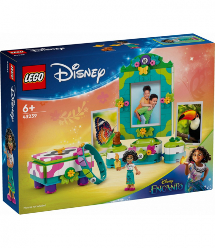 Klocki Disney Classic Ramka na zdjęcia i szkatułka mirabel LEGO 43239