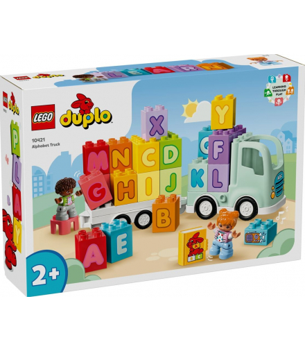 Klocki Duplo Ciężarowka z alfabetem LEGO 10421