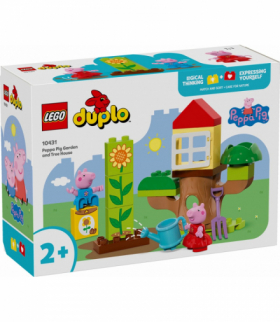 Klocki Duplo Peppa Pig Ogród i domek na drzewie świnki Peppy LEGO 10431