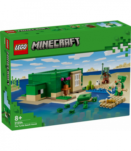 Klocki Minecraft Domek na plaży żółwi LEGO 21254