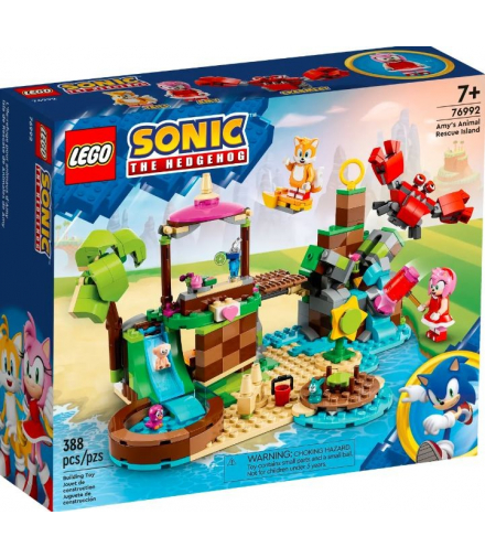 Klocki Sonic Wyspa dla zwierząt Amy LEGO 76992