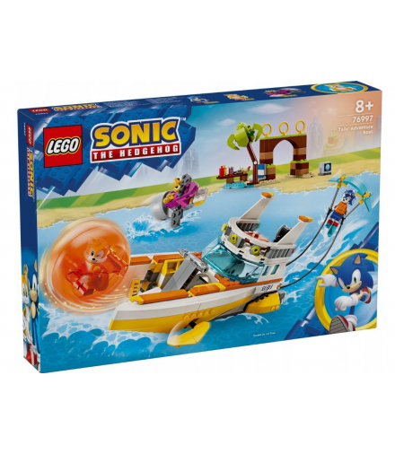 Klocki Sonic Tails i przygoda na łodzi LEGO 76997