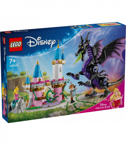 Klocki Disney Princess Diabolina jako smok LEGO 43240