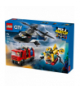 Klocki City Zestaw z helikopterem, wozem strażackim i łodzią LEGO 60462