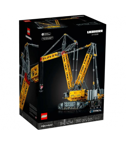 Klocki Technic Żuraw gąsienicowy Liebherr lr 13000 LEGO 42146