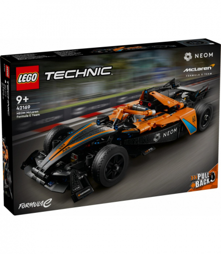 Klocki Technic Neom Mclaren formula e race car LEGO 42169