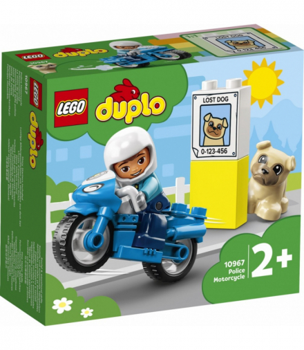 Klocki Duplo Motocykl policyjny LEGO 10967