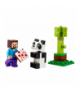 Klocki Minecraft Steve i mała panda LEGO 30672