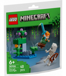 Klocki Minecraft Walka w bujnej jaskini LEGO 30705