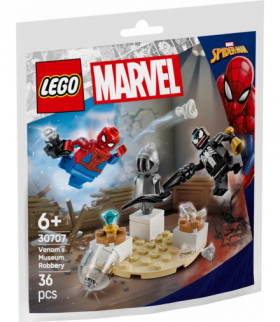 Klocki Super Heroes Napad venoma na muzeum LEGO 30707
