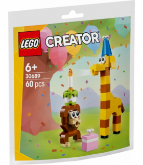 Klocki Creator Urodzinowe zwierzaki LEGO 30689