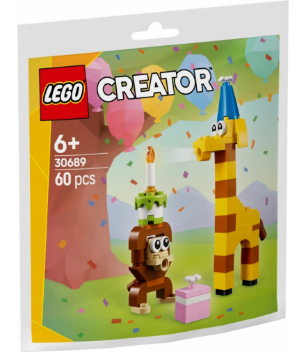 Klocki Creator Urodzinowe zwierzaki LEGO 30689