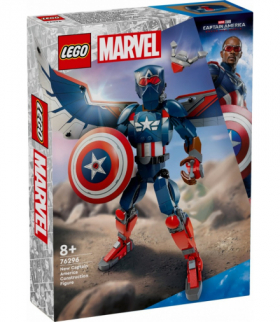 Klocki Super Heroes Figurka nowego kapitana ameryki LEGO 76296