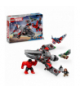 Klocki Super Heroes Kapitan ameryka kontra czerwony Hulk - bitwa LEGO 76292
