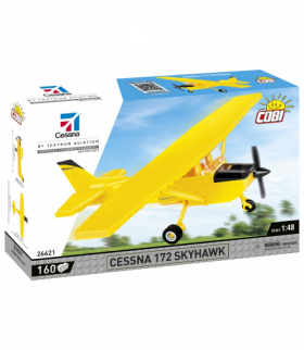 Klocki cessna 172 skyhawk 160 klocków żółty Cobi Klocki COBI-26621