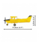 Klocki cessna 172 skyhawk 160 klocków żółty Cobi Klocki COBI-26621