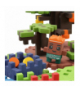 Klocki mini waffle wedel - plantacja kakao 100 elementów, 6+, Marioinex 906392