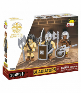 Klocki imperium romanum - gladiatorzy 3 figurki Cobi Klocki COBI-20066