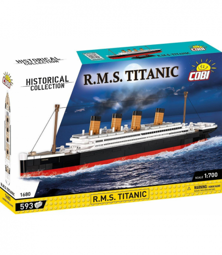 Klocki r.m.s. titanic 593 klocki Cobi Klocki COBI-1680