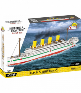 Klocki h.m.h.s. britannic 636 klocków Cobi Klocki COBI-1681