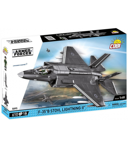 Klocki F-35B stovl lightning ii 610 klocków Cobi Klocki COBI-5895