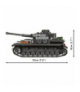 Klocki panzerkampfwagen iv ausf. g 643 klocków Cobi Klocki COBI-3127