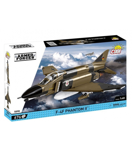 Klocki armed forces f-4f phantom ii 676 elementów Cobi Klocki COBI-5898