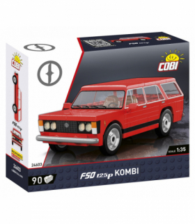Klocki FSO Fiat 125p kombi 90 klocków Cobi Klocki COBI-24603