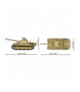 Klocki panzer v panther g pudel 1133 klocków Cobi Klocki COBI-2655