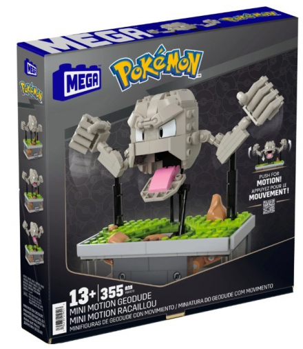Klocki pokemon mini motion geodude Mega Bloks HWR79