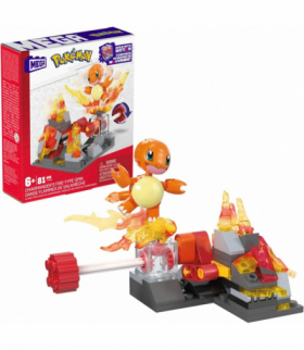 Klocki mega pokemon ognisty atak charmandera Mega Bloks HDL75/HTH86