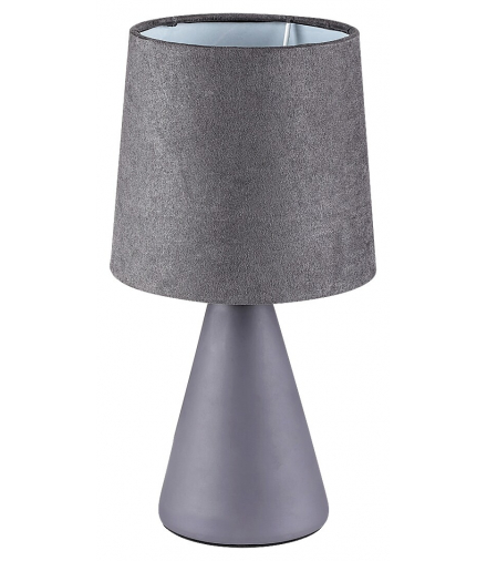 Lampka nocna Nalani E14 popielata Rabalux 2695