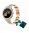 Smartwatch damski manta diamond lusso złoty + bransoletka yes SWD01GD
