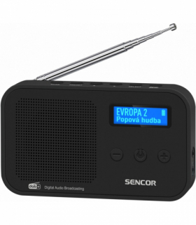 Radio przenośne cyfrowe dab+ Sencor SRD 7200B