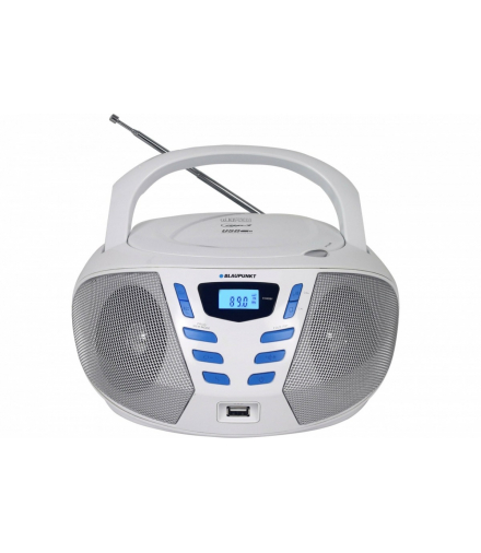Boombox CD MP3 USB AUX FM pll Blaupunkt BB7WH